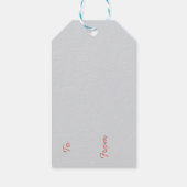 Alligator glimlach cadeaulabel (Achterkant)