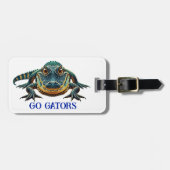 Alligator - Go Gators Bagagelabel (Voorkant horizontaal)