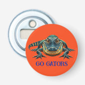Alligator - Go Gators Button Flesopener (Voorkant)