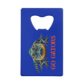 Alligator - Go Gators Creditkaart Flessenopener (Voorkant)