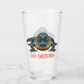 Alligator - Go Gators Glas (Achterkant)