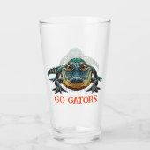 Alligator - Go Gators Glas (Achterkant)