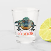 Alligator - Go Gators Shot Glas (Voorkant)