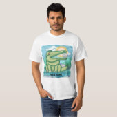 Alligator Golf T-shirt (Voorkant volledig)