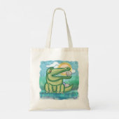 Alligator Golf Tote Bag (Achterkant)
