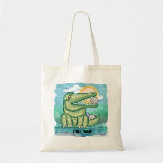 Alligator Golf Tote Bag (Voorkant)