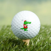 Alligator golfer leuk en netjes golfballen (Insitu Shirt)