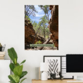 Alligator Gorge, Zuid-Australië Poster (Thuiskantoor)