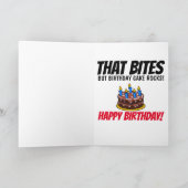 ALLIGATOR GRAPPIGE KROKODIL VERJAARDAGSKAARTEN KAART (Binnen)