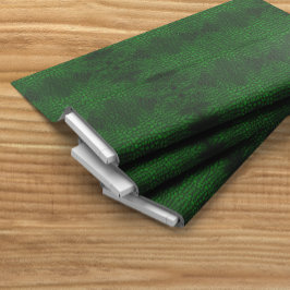 Alligator Green Faux Leather Stof