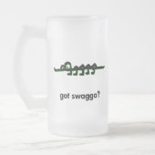 Alligator heeft een swagga matglas bierpul (Links)