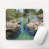 Alligator Hole, Black River Town, Jamaica Muismat (Met muis)