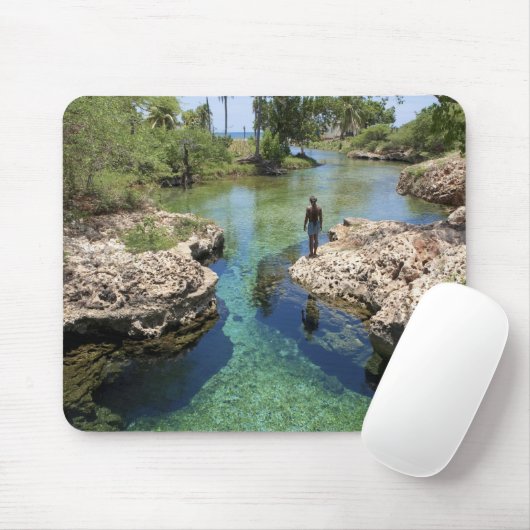 Alligator Hole, Black River Town, Jamaica Muismat (Met muis)