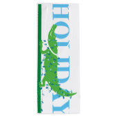 Alligator Holiday Wine Bag Wijn Cadeautas (Achterkant)