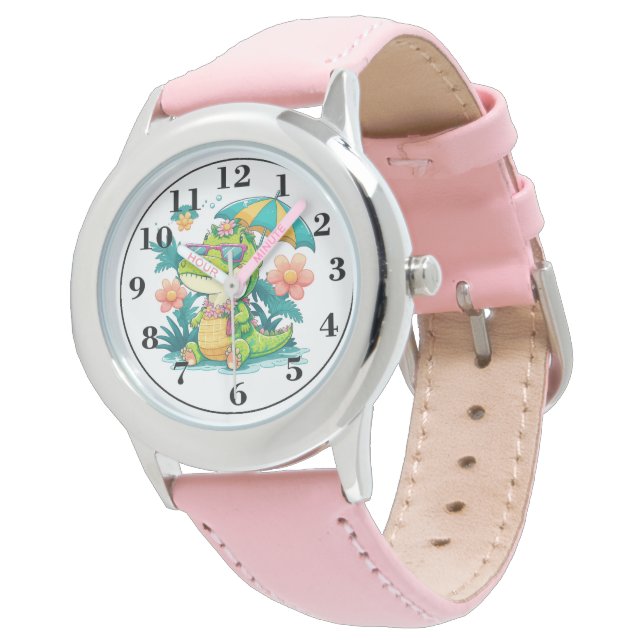 Alligator Horloge (Gekanteld)