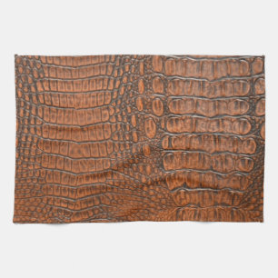 ALLIGATOR HUID THEEDOEK