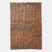 ALLIGATOR HUID THEEDOEK (Verticaal)