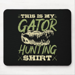 Alligator Hunter Hunting Lover Gift Muismat
