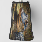 Alligator in de Everglades Wildlife Art Golfheadcover (Draai 90)