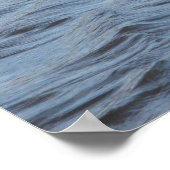 Alligator in de waterdruk poster (Hoek)