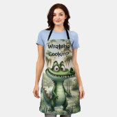 Alligator in het moeras Schort (Gedragen)