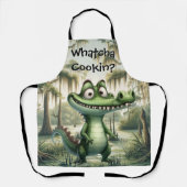 Alligator in het moeras Schort (Voorkant)