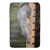 Alligator in het natuurpark Homosassa Springs Badmat (Voorkant Verticaal)