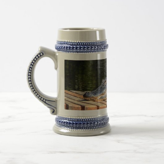 Alligator in het natuurpark Homosassa Springs Bierpul (Links)