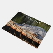 Alligator in het natuurpark Homosassa Springs Deurmat (Schuin)