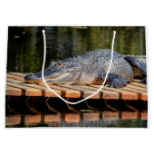 Alligator in het natuurpark Homosassa Springs Large Cadeautasje (Voorkant)