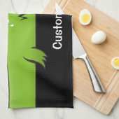 Alligator in Liefde Keuken Handdoek (Quarter Fold)