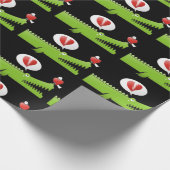 Alligator in Love Cadeaupapier (Hoek)