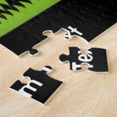 Alligator in Love Jigzaag Puzzle Legpuzzel (Zijkant)