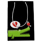 Alligator in Love Medium Cadeauzakje (Voorkant)