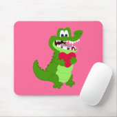 Alligator in Love Muismat (Met muis)