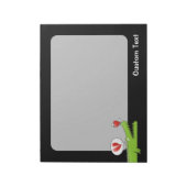 Alligator in Love Notitieblok (Linkerzijde)