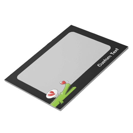 Alligator in Love Notitieblok (Schuin)