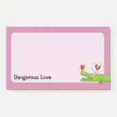 Alligator in Love Post-it® Notes (Voorkant)