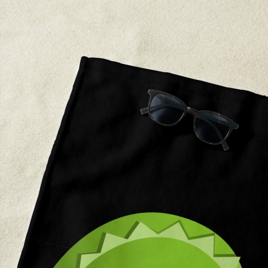 Alligator in Love Strandlaken (In situ)