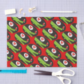 Alligator in Love Tissuepapier (Craft)