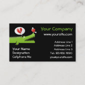 Alligator in Love Visitekaartje (Voorkant)