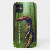 Alligator in Moeras Case-Mate iPhone Case (Achterkant)