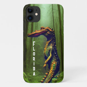 Alligator in Moeras Case-Mate iPhone Case