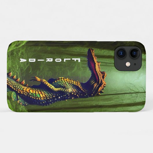 Alligator in Moeras Case-Mate iPhone Case (Achterkant (horizontaal))
