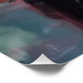 Alligator in Top Hat & Bow Stropdas Perfect Poster (Hoek)