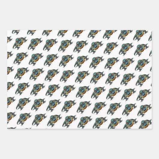 Alligator Inpakpapier Vel (Voorkant)