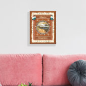 Alligator Integratie Energie Canvas Afdruk (Insitu (Woonkamer))