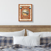 Alligator Integratie Energie Canvas Afdruk (Insitu (Slaapkamer))