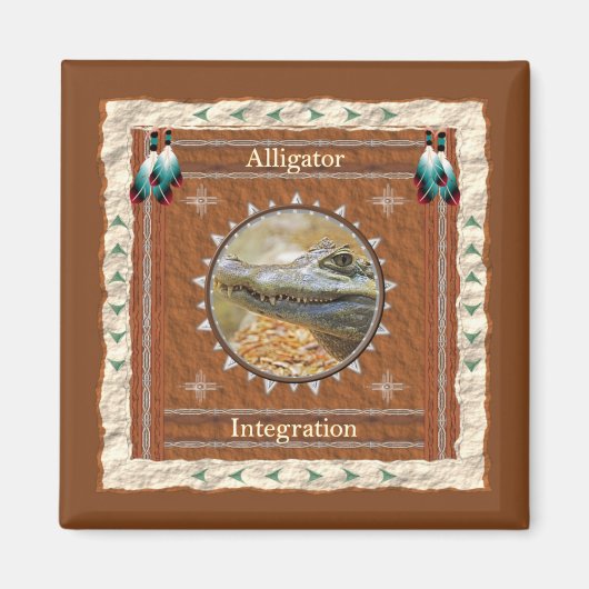 Alligator Integratie Energie Magneet (Voorkant)
