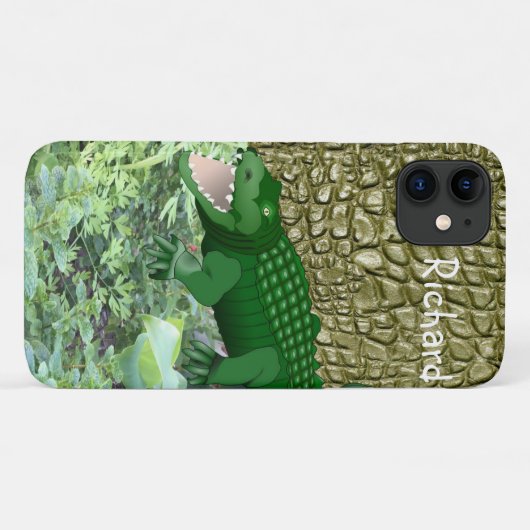 Alligator Iphone Case (Achterkant (horizontaal))